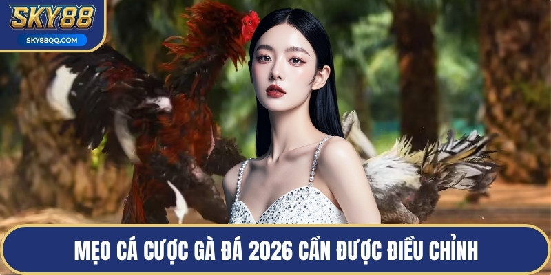 Mẹo cá cược gà đá 2026 cần được điều chỉnh